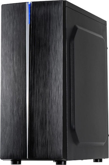 Inter-Tech B-48 Midi-Tower Computergehäuse Schwarz