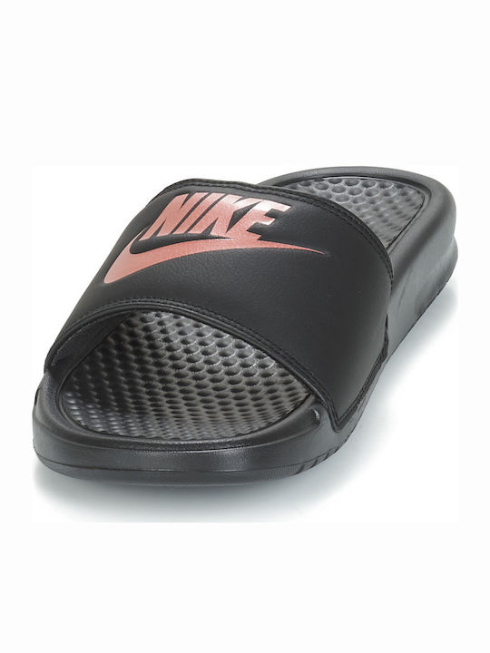 Benassi Just Do It Women's Slides Black