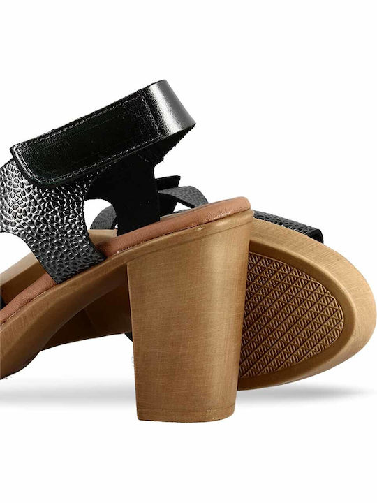 Leather Sandals Gray