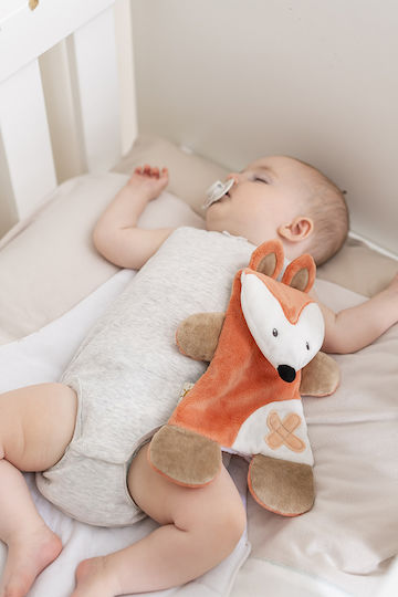 Nattou Babytuch Cuddly Gelpack Fox Brown