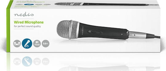 Nedis MPWD50BK Δυναμικό Μικρόφωνο XLR Χειρός για Φωνητικά