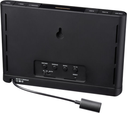 Bresser Colour Weather Station 7007900CM3000 Ασύρματος Μετεωρολογικός Σταθμός Ψηφιακός Επιτραπέζιος Μαύρος