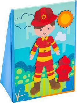 Stephen Joseph Μαγνητικό Παιχνίδι Κατασκευών Magnetic Dress Up Doll Boy SJ1166B
