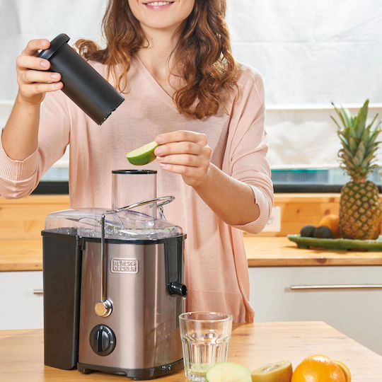 Black & Decker BXJE600E Juicer 600W Gray
