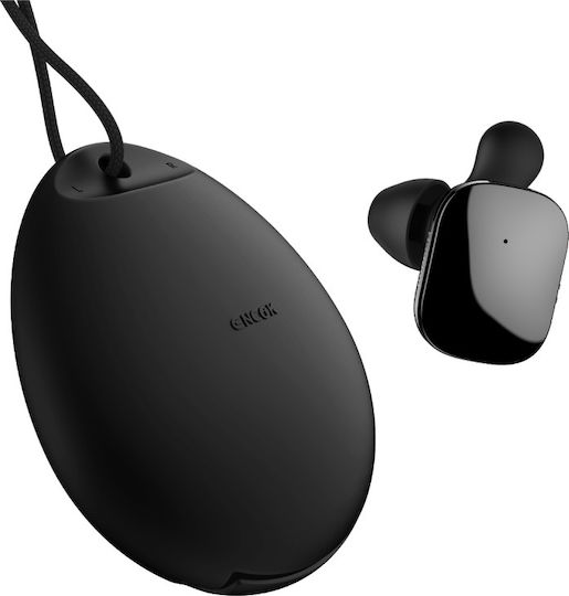 Baseus Encok W02 In-ear Bluetooth Handsfree Earphones with Sweat Resistance and Charging Case Black