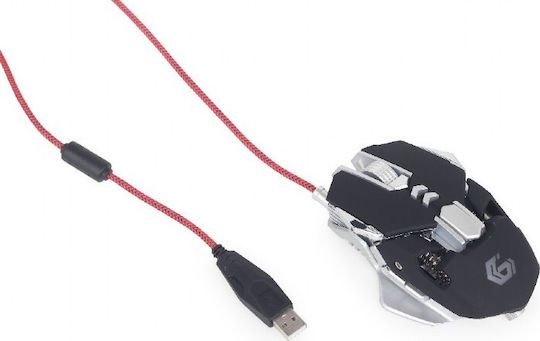 Gembird MUSG-05 Gaming Mouse 4000 DPI Black