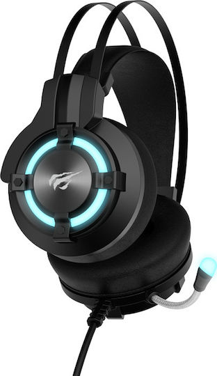 Havit H2212U Over Ear Gaming Headset με σύνδεση USB