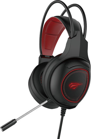 Havit H2239D Over Ear Gaming Headset με σύνδεση 3.5mm / USB