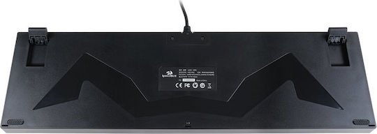 Redragon K551 RGB Mitra Гейминг Механична Клавиатура с Синьо по поръчка суичове и RGB подсветка (Английски US) Черен