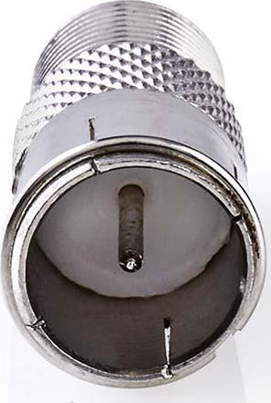 Nedis Konverter F-Stecker männlich zu F-Stecker weiblich Silber 10Stück CSGP41956ME