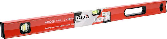 Yato YT-30062 Αλφάδι Αλουμινίου Μαγνητικό 80εκ. με 2 Μάτια