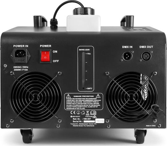 BeamZPro SB2000LED Машина за балончета LED 2000W с Безжичен контролер и възможност за връзка с осветителна конзола