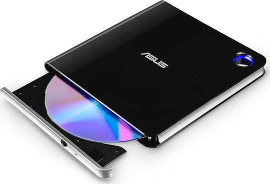 Asus SBW-06D5H-U External Blu-Ray/DVD/CD Recorder for Desktop / Laptop Black