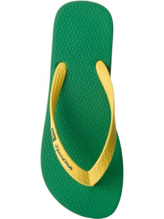 Classic Brazil II Men's Flip Flops Yellow
