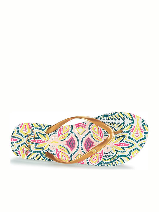Portofino II Women's Flip Flops Gold