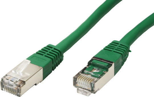 Value S/FTP Cat.6 Ethernet Network Cable 1m Green 1pcs