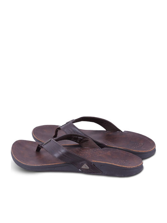 J-Bay III Ανδρικά Flip Flops Ανατομικά Καφέ