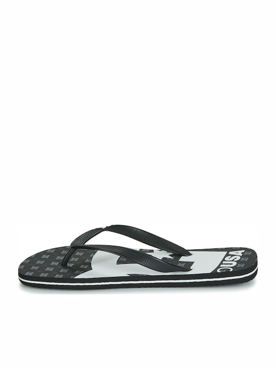 Spray Graffik Herren Flip Flops Schwarze