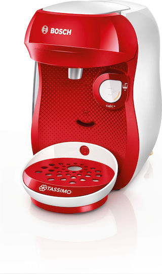 Bosch Happy Pod Coffee Machine Tassimo Pressure 3.3bar Red
