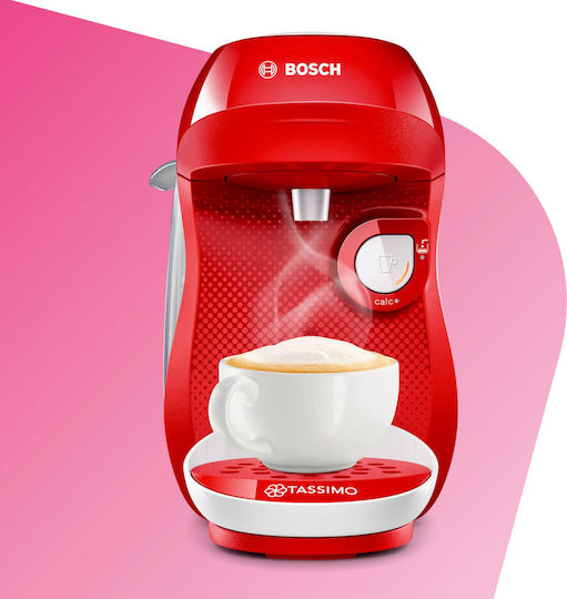 Bosch Happy Pod Coffee Machine Tassimo Pressure 3.3bar Red