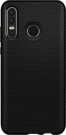 Spigen Liquid Air Back Cover Πλαστικό Μαύρο (Huawei P30 Lite)