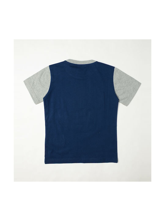 Champion Kids T-shirt Navy Blue Crewneck T-Shirt