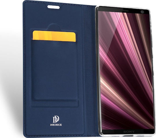 Dux Ducis Skin Pro Book Piele artificială Albastru (Xperia 10 Plus)