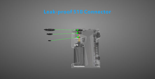 Vandy Vape Simple EX Squonk Box Mod Kit 4ml με Ενσωματωμένη Μπαταρία 850mAh Black