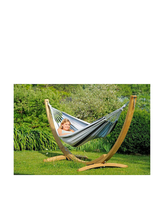 Amazonas Apollo Set Αιώρα Υφασμάτινη με Βάση Fuego 210x140x104εκ.
