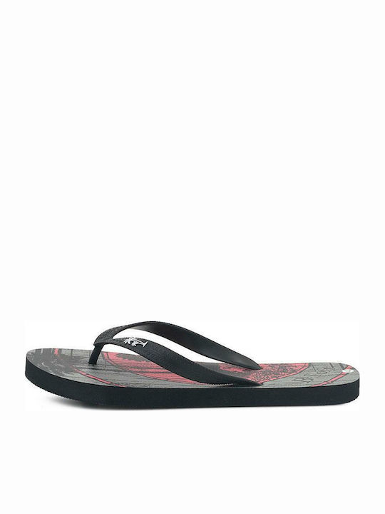 B-Soft Herren-Flip-Flops Schwarz