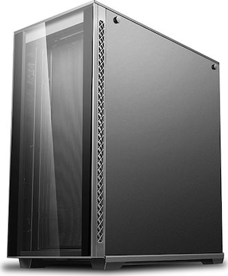 Deepcool Matrexx 70 Gaming Midi Tower Κουτί Υπολογιστή με Πλαϊνό Παράθυρο Μαύρο