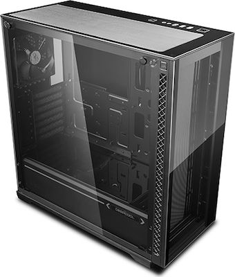 Deepcool Matrexx 70 Gaming Midi Tower Κουτί Υπολογιστή με Πλαϊνό Παράθυρο Μαύρο