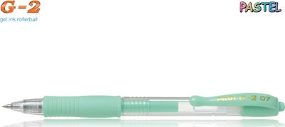Pilot Στυλό Gel 0.7mm με Πράσινο Mελάνι G-2 Pastel