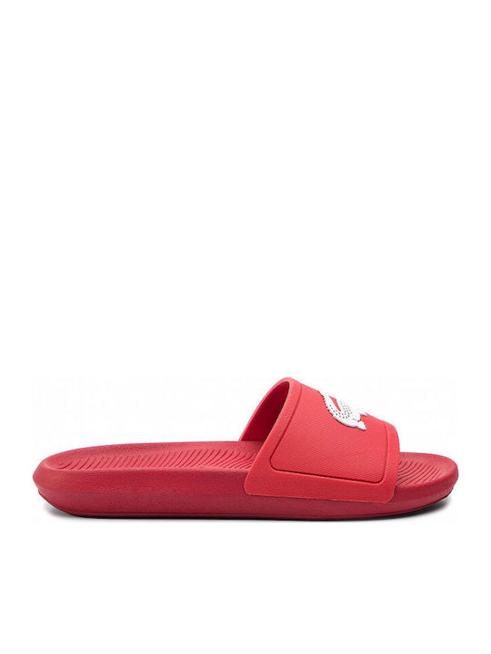 Lacoste Croco Men's Slides Red 7-