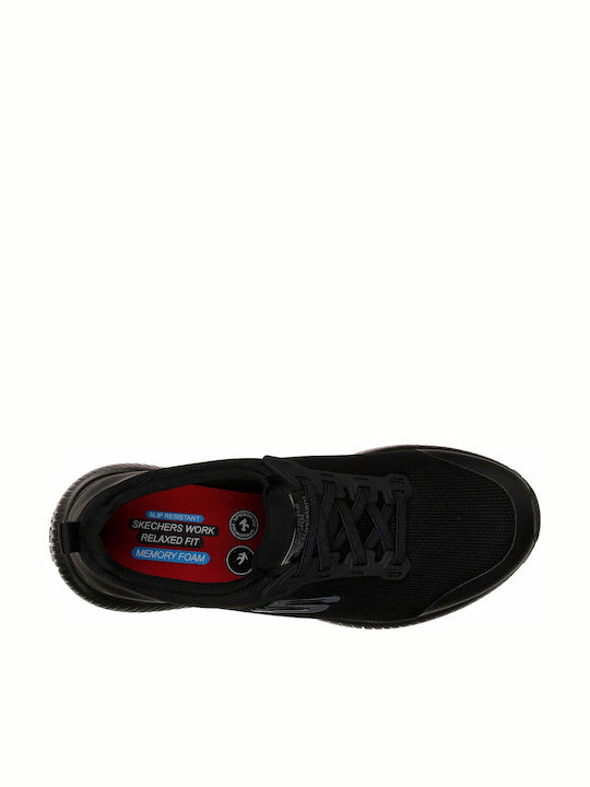 Skechers Squad SR Low Work Black OB with Certification SR,SRC