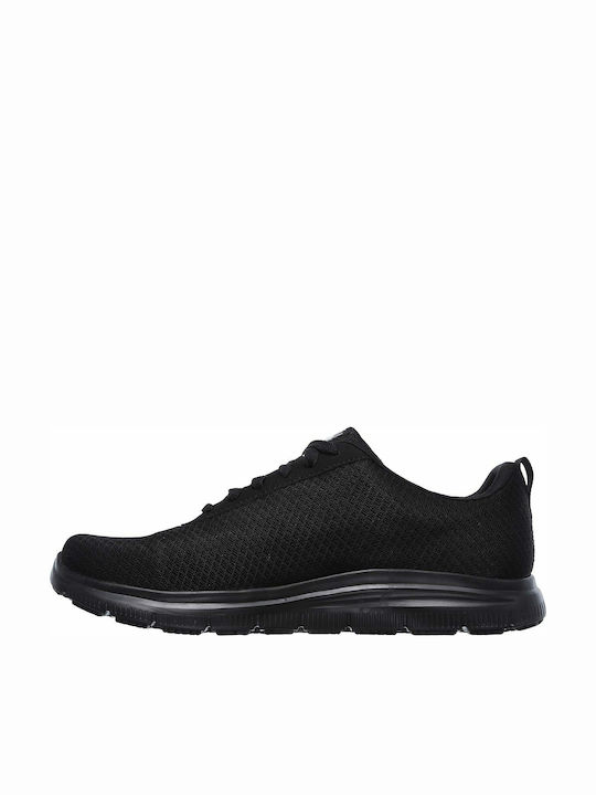 Skechers Flex Advantage - Bendon Low Work Black with Certification SR