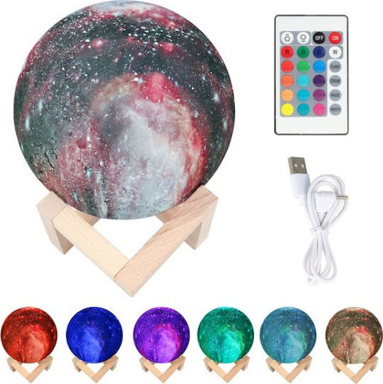 Lampă reîncărcabilă Lustră Decorativă Lumină de Lună Multicolor