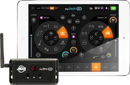 American DJ MyDMX GO Interface Interface για Κονσόλα Φωτισμού / 1 Είσοδο XLR Συμβατό Λειτουργικό Android / iOS