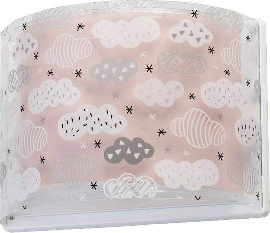 Ango Plastic Kids Wall Light Clouds