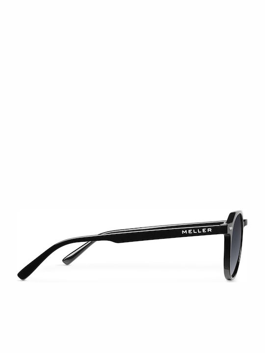 Meller Chauen Unisex Γυαλιά Ηλίου με Κοκκάλινο Σκελετό All Black CH-TUTCAR