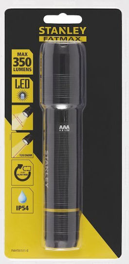 Stanley Taschenlampe LED IP54 mit maximaler Helligkeit 350lm FatMax