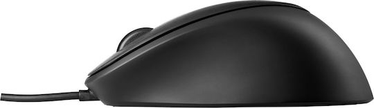 HP Fingerprint Wired Mouse Black