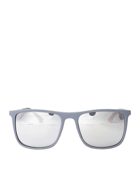 Police Men's Sunglasses with Gray Frame and Gray Lens SPL770/L65X