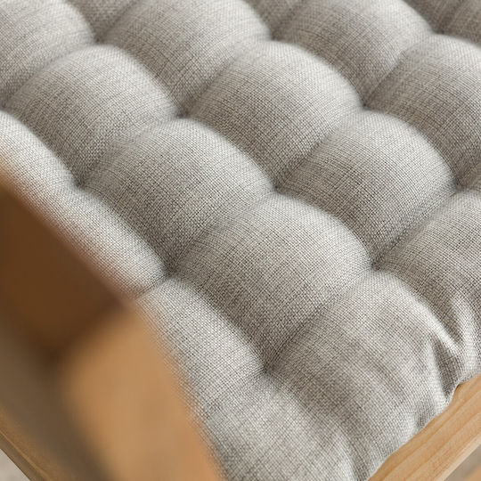Gofis Home Hygg 213 Καρέκλας Κήπου 15 Light Grey 43x43εκ.