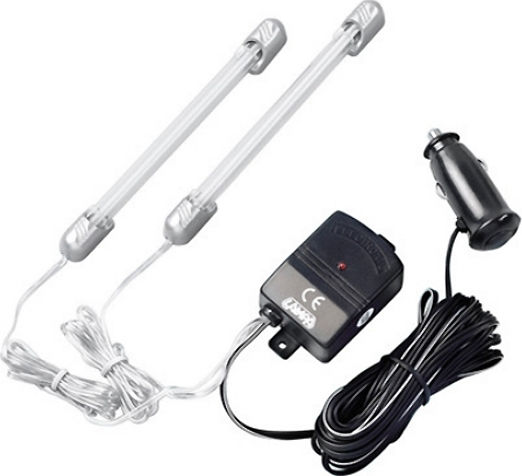 Lampa MNL23 Twin Micro Neon 12V/23cm Neon-Autolampe 12V Weiß