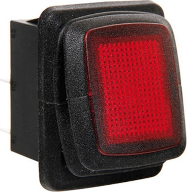 Lampa Rocker Switch with Led Red Universal