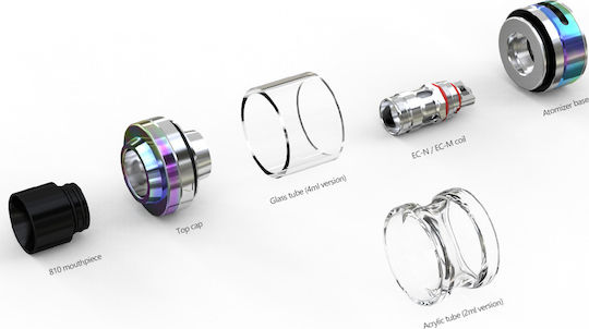Eleaf iJust ECM Verdampfer für Elektronische Zigaretten 2ml 25mm Silver
