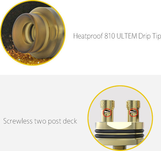 IJOY Combo Atomizor pentru Țigări Electronice RDA 25mm Ultem