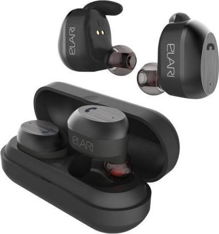 Elari NanoPods In-ear Bluetooth Handsfree Căști cu Rezistență la Transpirație și Carcasă de Încărcare Negru