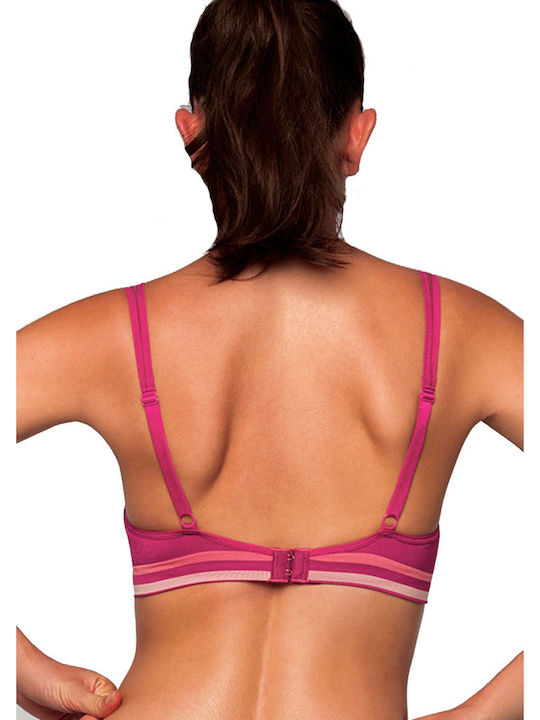 Dorina Sutiene Sport cu Baloane în culoarea Fuchsia D00579Q-E04